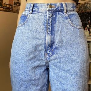 VTG Bill Blass acid wash mom jeans